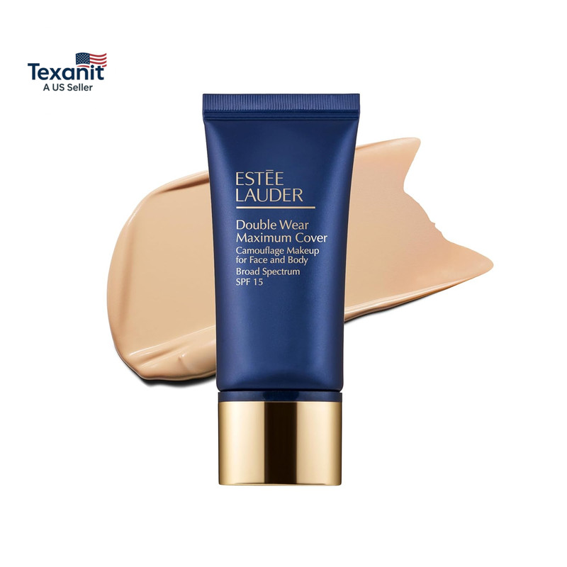 Double Wear 24-Hour Maximum Cover Camouflage Foundation for Face and Body SPF 15