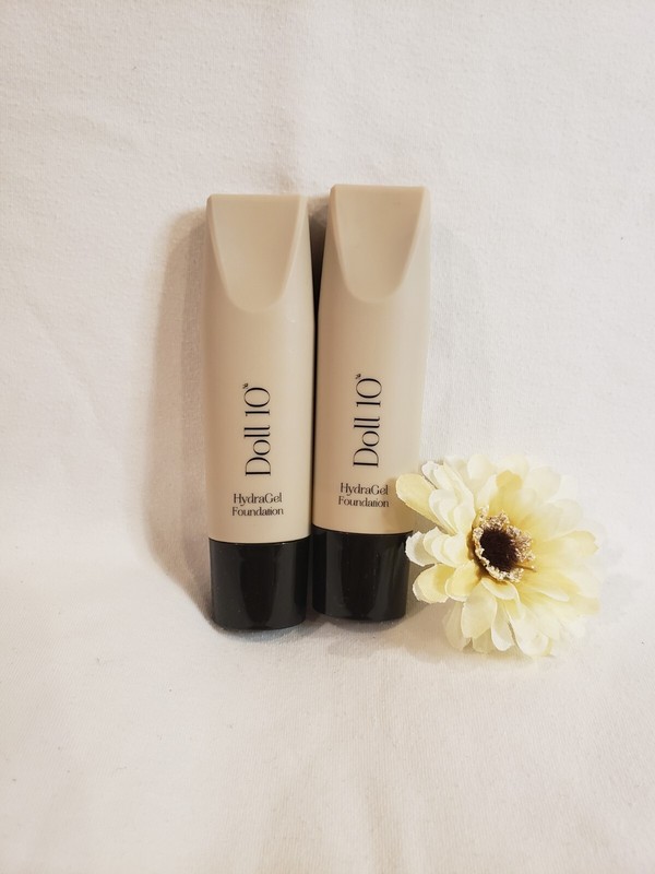 Doll 10 Hydragel Foundation 30 ml 1 oz NWOB Hydra Gel Deep- Lot Of 2