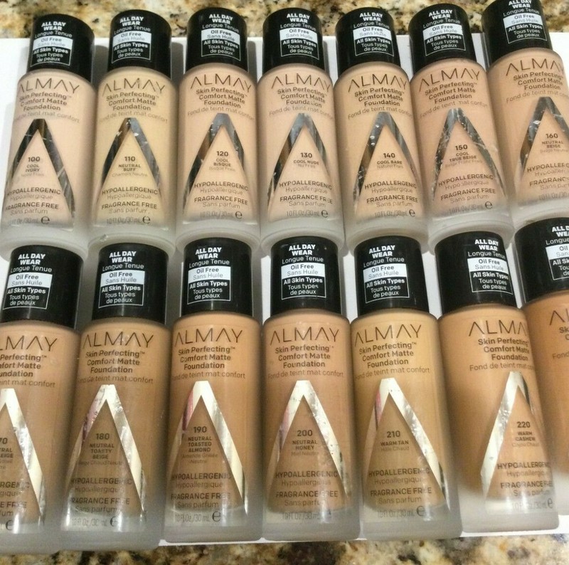 Almay Skin Perfecting Comfort Matte Foundation Fragrance Free CHOOSE SHADE