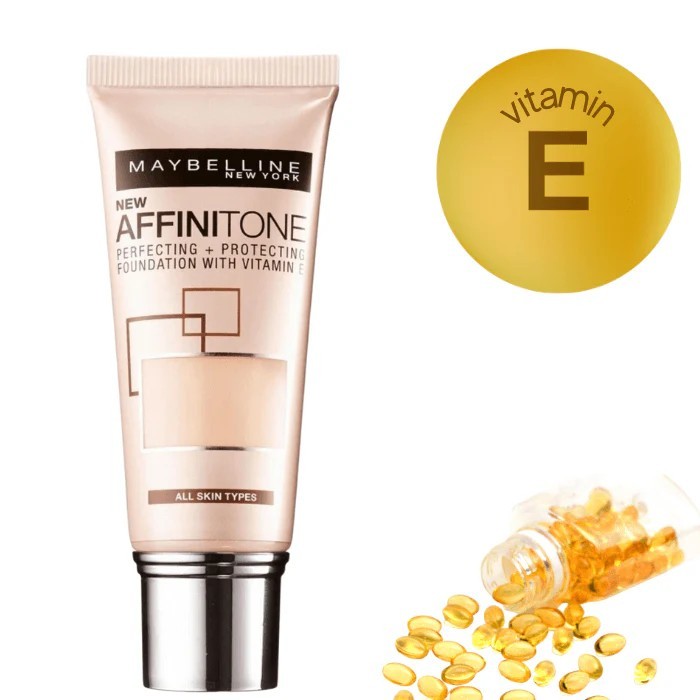 2 Pack Maybelline Affinitone Perfecting + Protecting Foundation With Vitamin E gallery