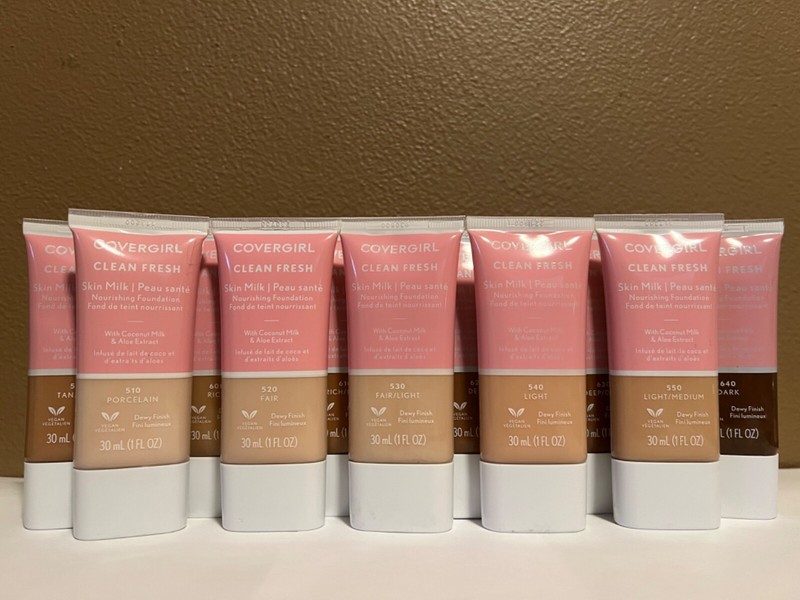 Covergirl Clean Fresh Skin Milk Nourishing Foundation(30mL/1oz) New ~ You Pick