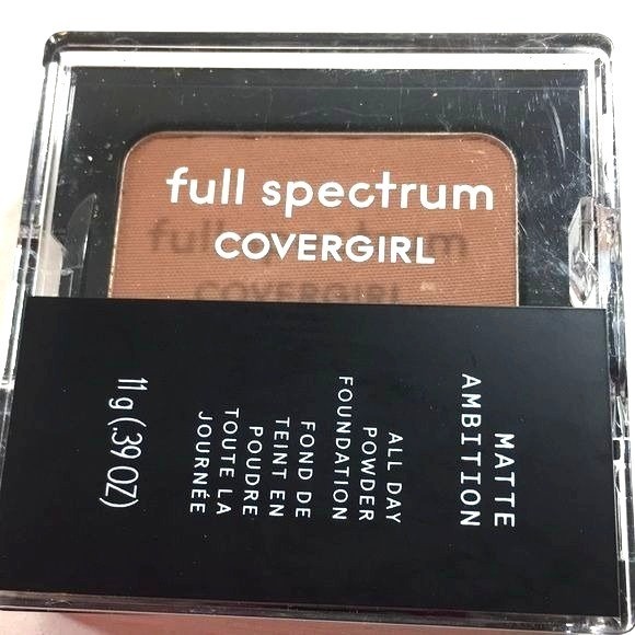 Covergirl Womens Foundation Full Spectrum Powder Matte Ambition Deep Cool 4 New