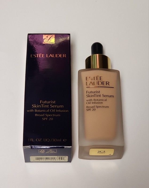 Estee Lauder Futurist Skin Tint Serum SPF 20 3C2 Pebble 1 oz