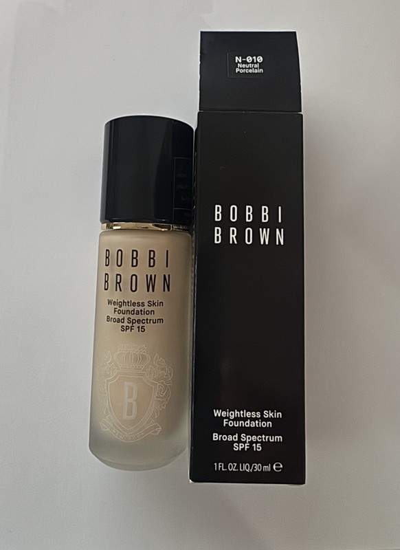 Bobbi Brown Skin Long-Wear Weightless Foundation, N-010 NEUTRAL PORCELAIN, 1oz