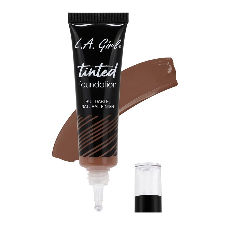 L.A. Girl Tinted Foundation Warm Sienna GLM768 Buildable Coverage