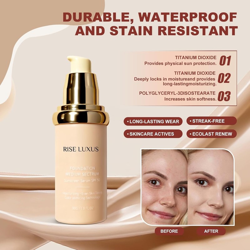 Ultrablend 4 In 1 Foundation Match Skin Color Combination Oily Dry Skin gallery