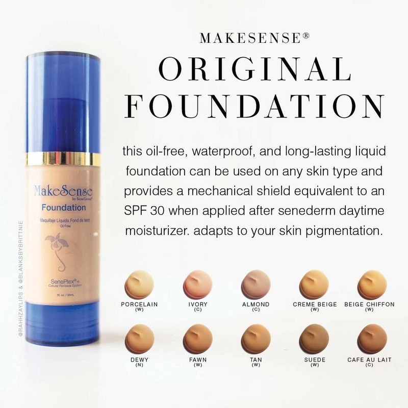 ✨ Dewy MakeSense ORIGINAL Foundation SENEGENCE NEW/SEALED