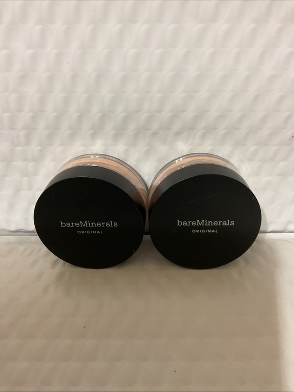 2x BareMinerals Original Foundation Powder SPF 15 Medium Beige 12