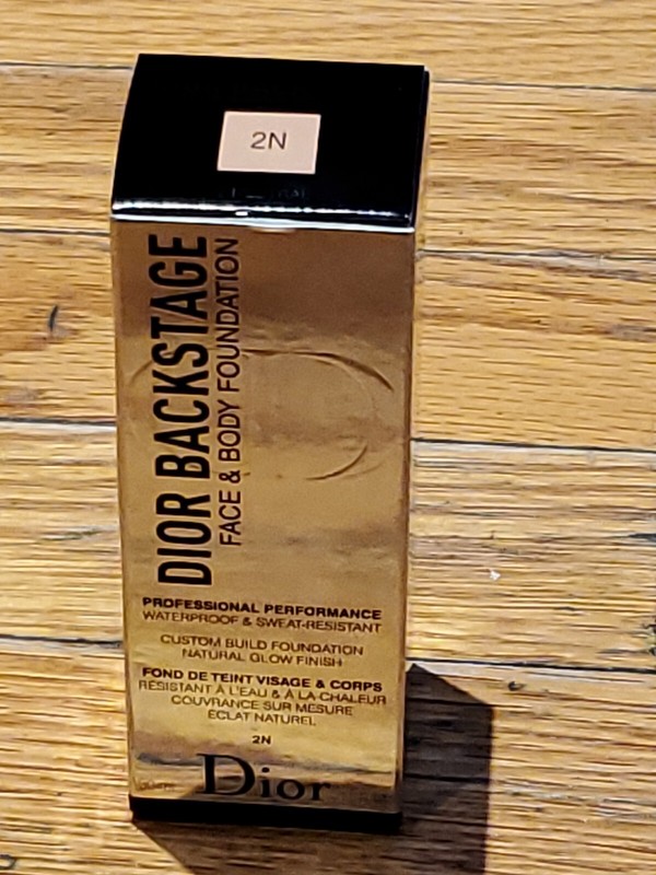 Dior Backstage Face & Body Foundation 1.6oz/50ml New With Box