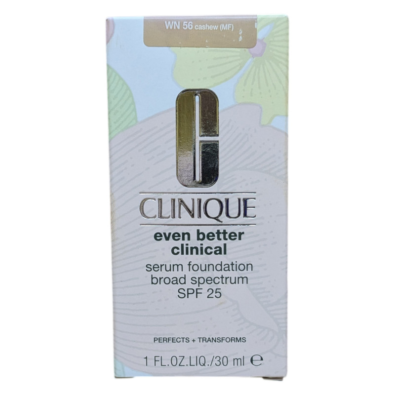 Clinique Even Better Clinical SPF 25 Serum Foundation – WN56 Cashew (MF) – 30ml