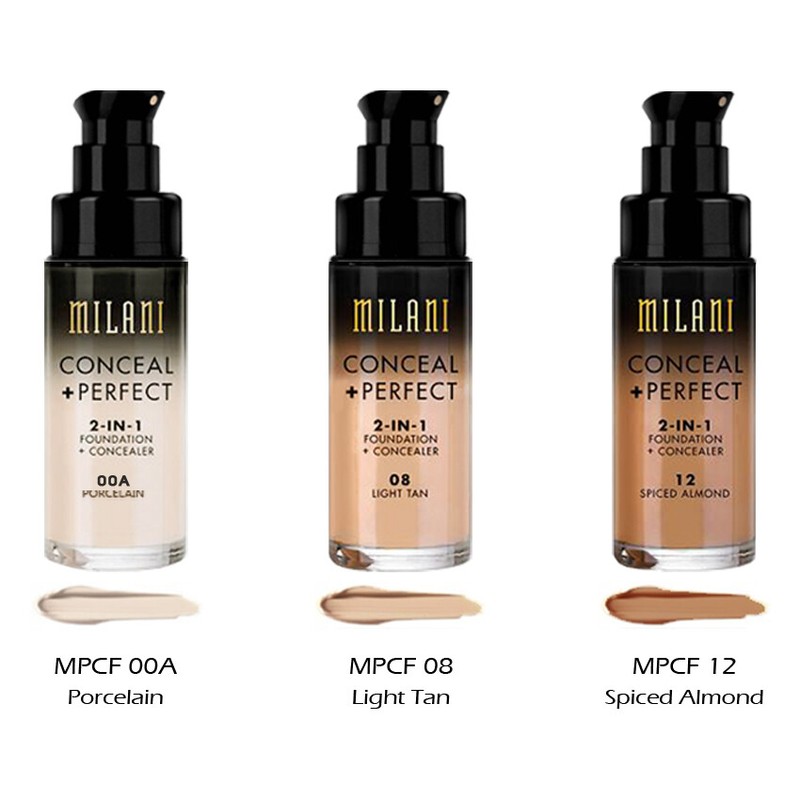 1 MILANI Conceal + Perfect 2-in-1 Foundation + Concealer «Pick Your 1 Color» Joy