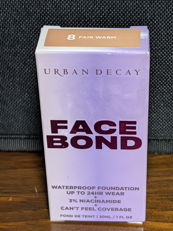 Urban Decay Face Bond Waterproof Vegan Liquid Foundation 8 Fair Warm 1 fl oz gallery