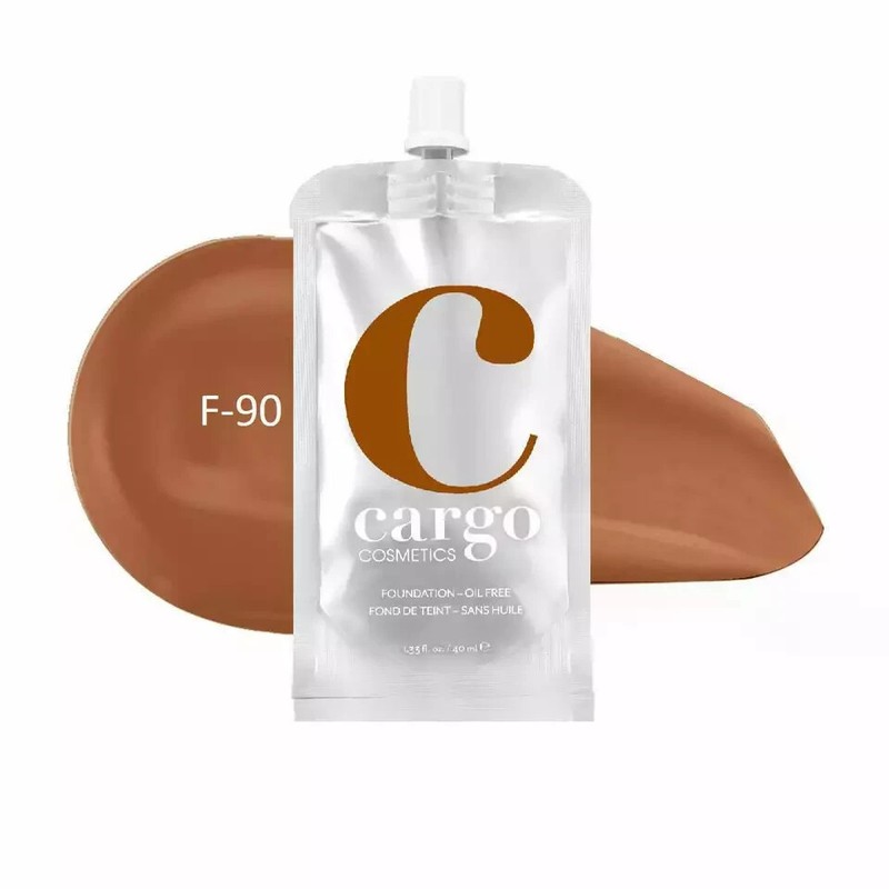 CARGO Cosmetics Lightweight Blendable Oil Free Foundation ~ F 90 ~ 1.33oz NEW!!!