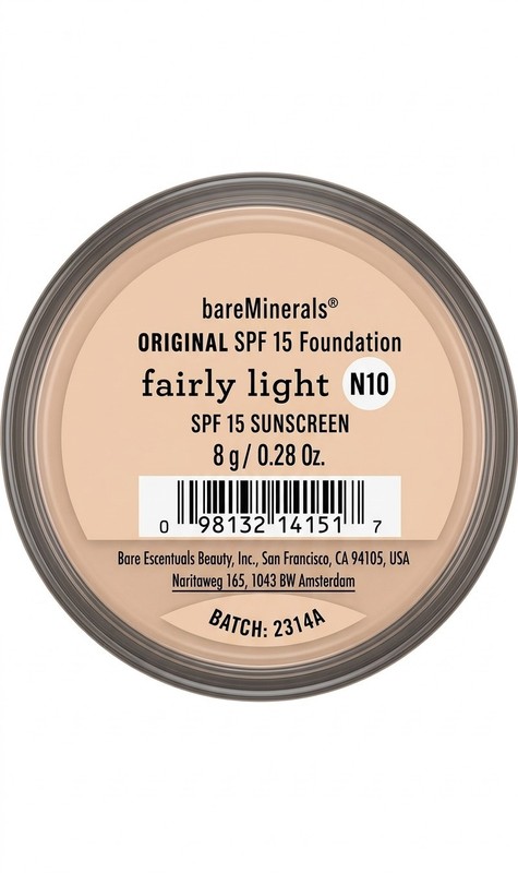 bareMinerals Original SPF 15 Foundation Fairly Light N10 8g/ 0.28oz Sunscreen gallery
