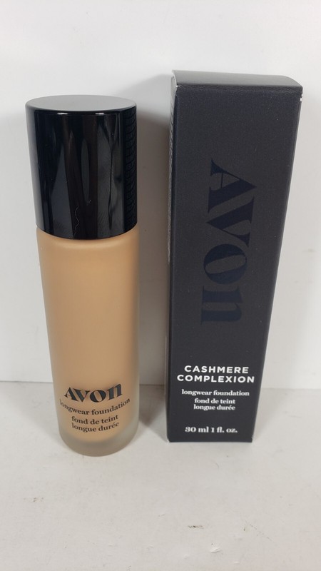 AVON CASHMERE COMPLEXION LONGWEAR FOUNDATION GINGERBREAD 1FL OZ NIB 30ml gallery