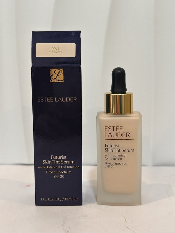 Estee Lauder Futurist Skin Tint Serum Broad Spectrum Spf 20 ~0N1 Alabaster~ 1 oz