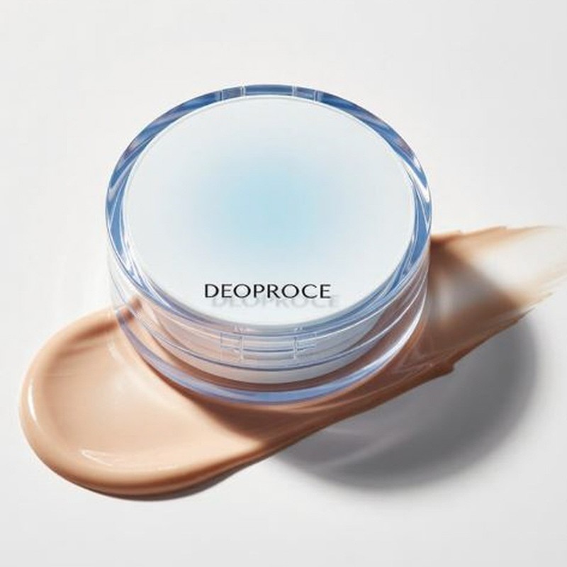 DEOPROCE Waterful Cushion 12g #23 Sand Beige Face Makeup Base New