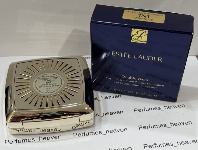 Estee Lauder Double Wear Matte Powder Foundation 1N1 IVORY NUDE - 12 g / 0.42 oz gallery