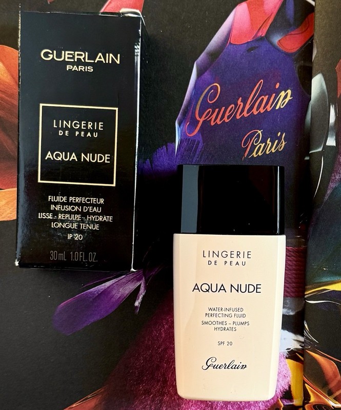 Guerlain Lingerie De Peau Aqua Nude Water-Infused Perfecting Fluid 05W Deep Warm gallery