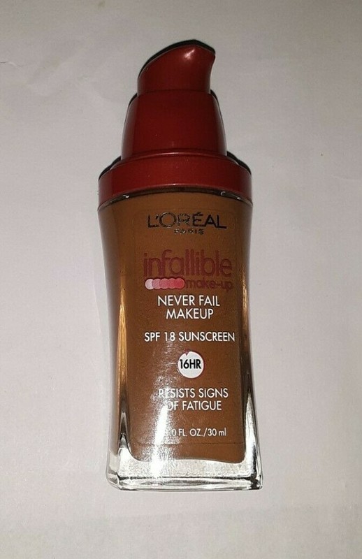 1 bottle LOREAL INFALLIBLE NEVER FAIL 16HR MAKEUP SPF18 624 COCOA uns DISC