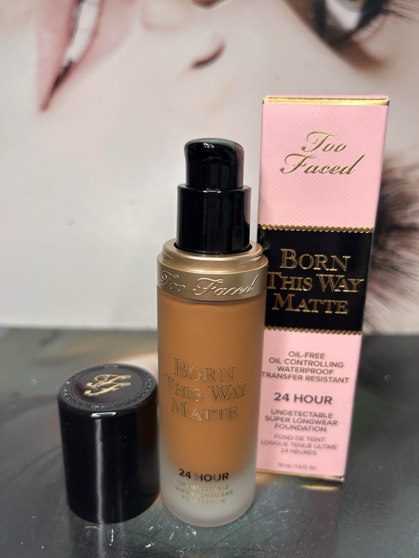 NIB Too Faced CHAI Born This Way Matte Foundation! 30ml 1oz DISCONTINUED gallery