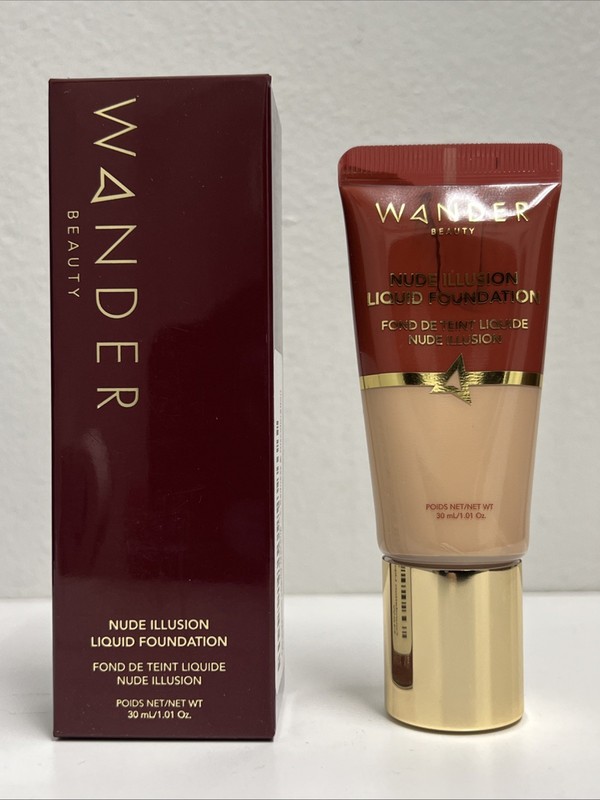 Wander Beauty Nude Illusion Liquid Foundation 1.01 Oz – Light/Claire
