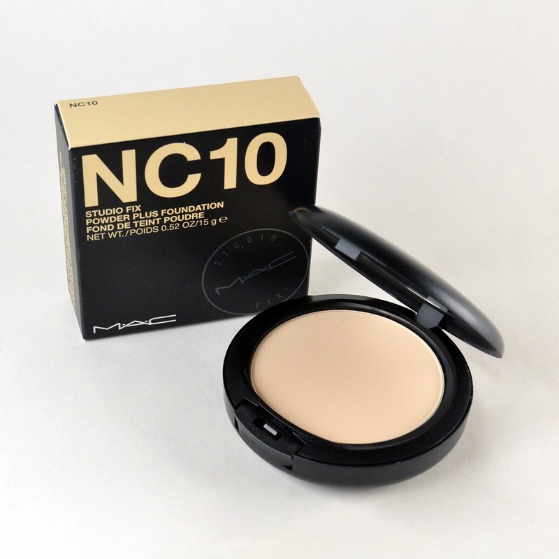 Mac Studio Fix Powder Plus Foundation NC10 – Size 0.52 Oz. / 15 g New