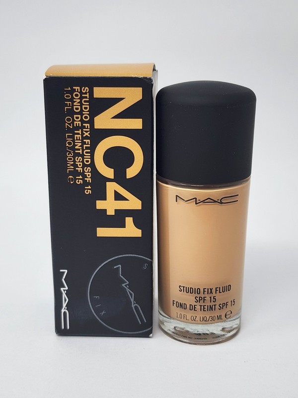 MAC NC41 Studio Fix Fluid Foundation SPF 15 1oz