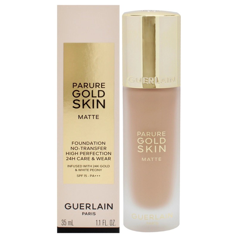 Guerlain Parure Gold Skin Matte Foundation – 3N Neutral 1.1oz/35ml NEW IN BOX