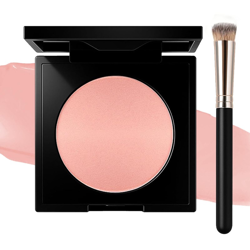 Luminance Under Eye Brightener, Pink Under Eye Brightener Concealer with Brus...