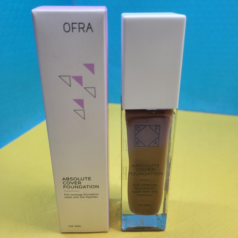 Ofra Absolute Cover Foundation Full Coverage w/ Silk Peptides Shade 10 FULL SIZE
