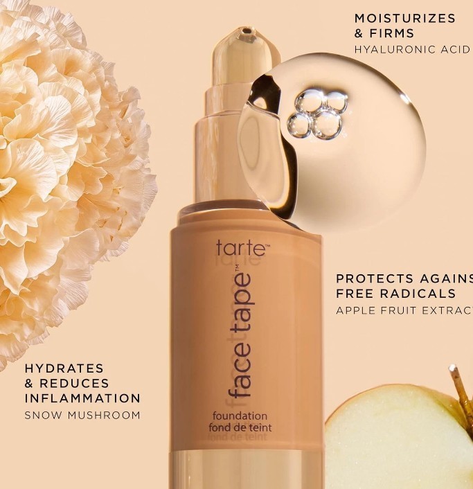 Tarte Face Tape Foundation 22N Light Neutral Full Coverage 12hr Waterproof Matte gallery