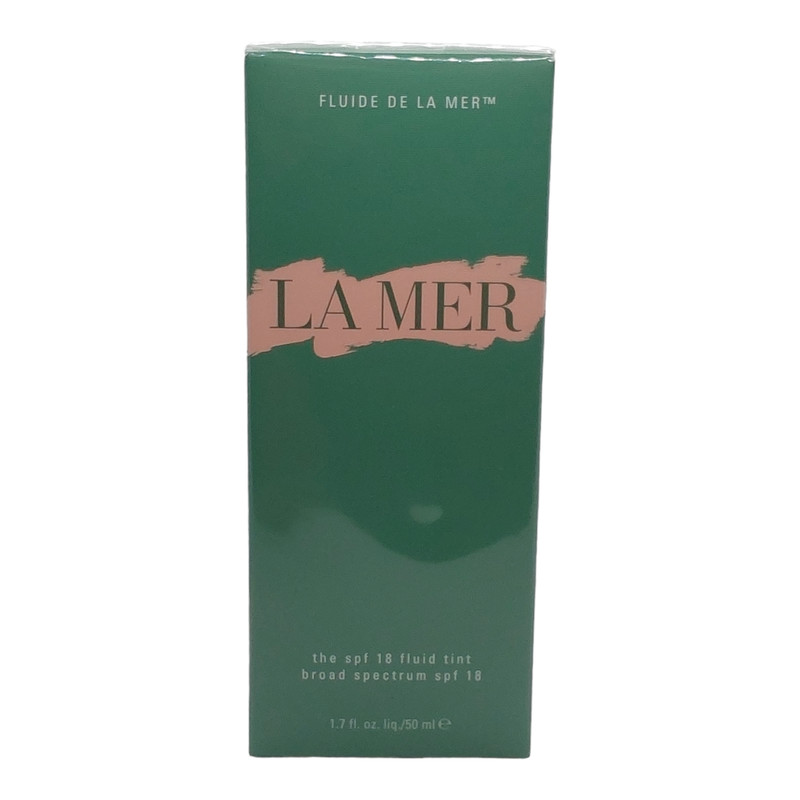 La Mer The SPF 18 Fluid Tint Broad Spectrum 04 Dark 1.7 oz 50 ml Sealed New