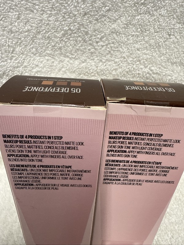 Maybelline Perfector 4-In-1 Whipped Matte Makeup #05 DEEP Fonce - Lot of 2 NEW gallery