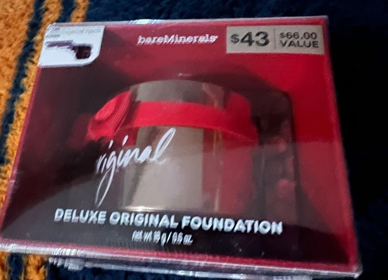 bareMinerals Original SPF 15 Foundation Deluxe Golden Deep 0.6 oz / 18g New