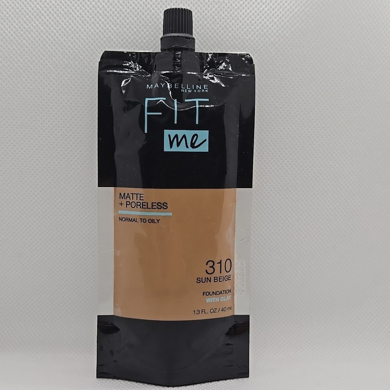 Maybelline Fit Me POUCH Matte + Poreless Liquid Normal To Oily 310 Sun Beige