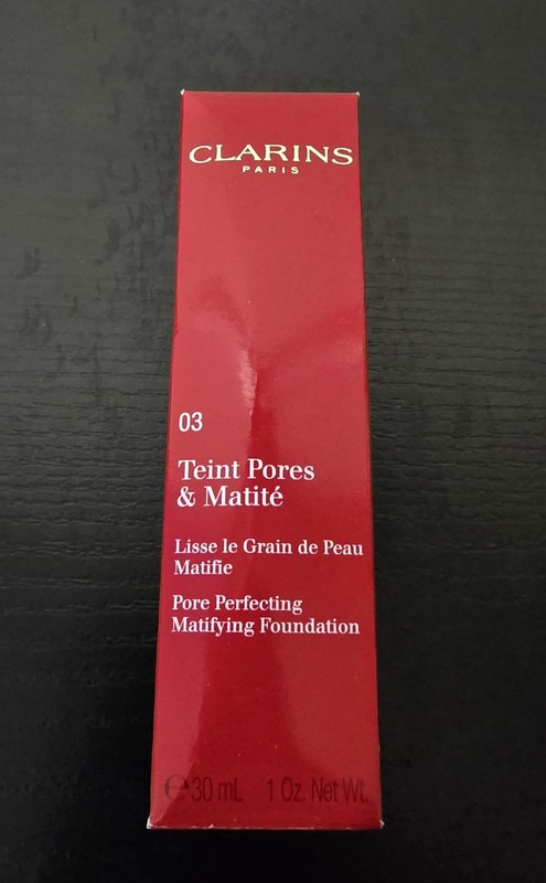 Clarins Teint Pores & Matite Pore Perfecting Matifying Foundation 03 1 OZ