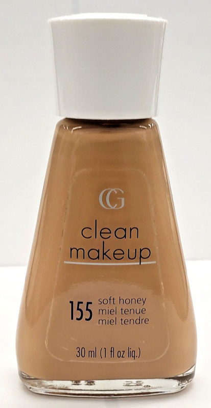 NEW CoverGirl Clean Liquid Make Up Foundation- 155 Soft Honey