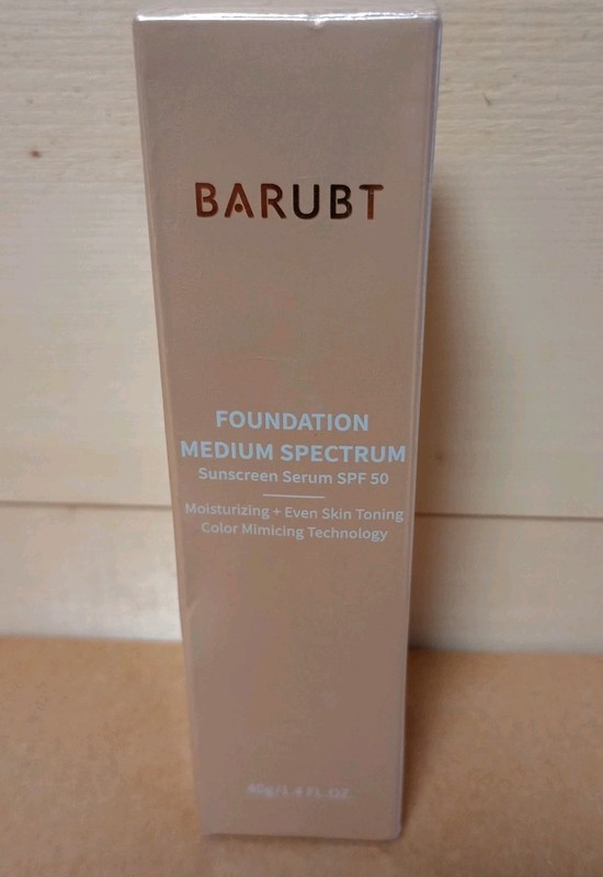 Barubt Foundation MEDIUM SPECTRUM SUNSCREEN SERUM SPF 50 NEW