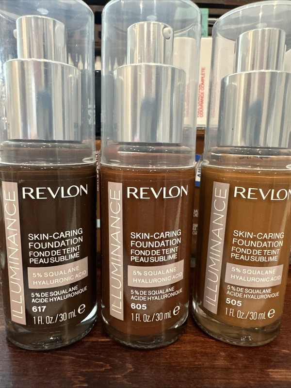 Lot of 23 New 1 Oz Maybelline, Revlon, L’Oreal Foundation * Mocha Coconut Nutmeg gallery