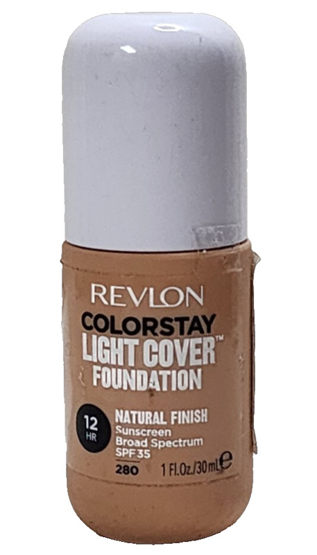 Revlon ColorStay Light Cover Liquid Foundation with SPF 35, Tawny 280, 1 fl. oz