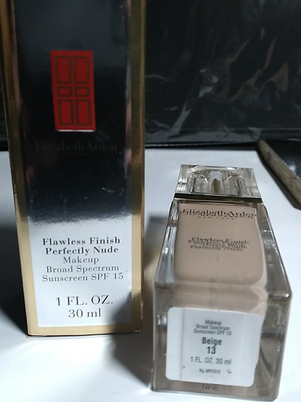 Elizabeth Arden Flawless Finish PERFECTLY NUDE Makeup, 1 FL. OZ. NIB #13 BEIGE gallery