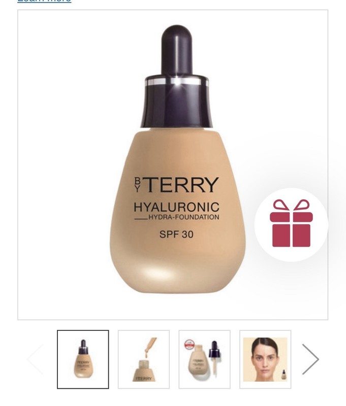 BY TERRY Hyaluronic Hydra-Foundation Flawless Skincare SPF 30 1 fl oz~200 Warm N