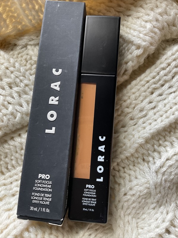 LORAC Pro Soft Focus Longwear Foundation Shade 19 MEDIUM DARK 1 fl oz New In Box