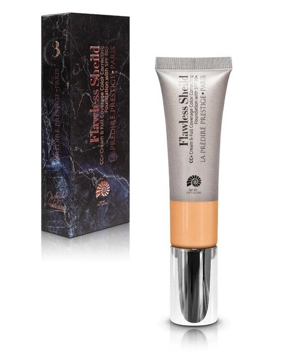 Flawless Sheild CC+ Cream & Full Coverage Color Correcting Foundation SPF50 #03