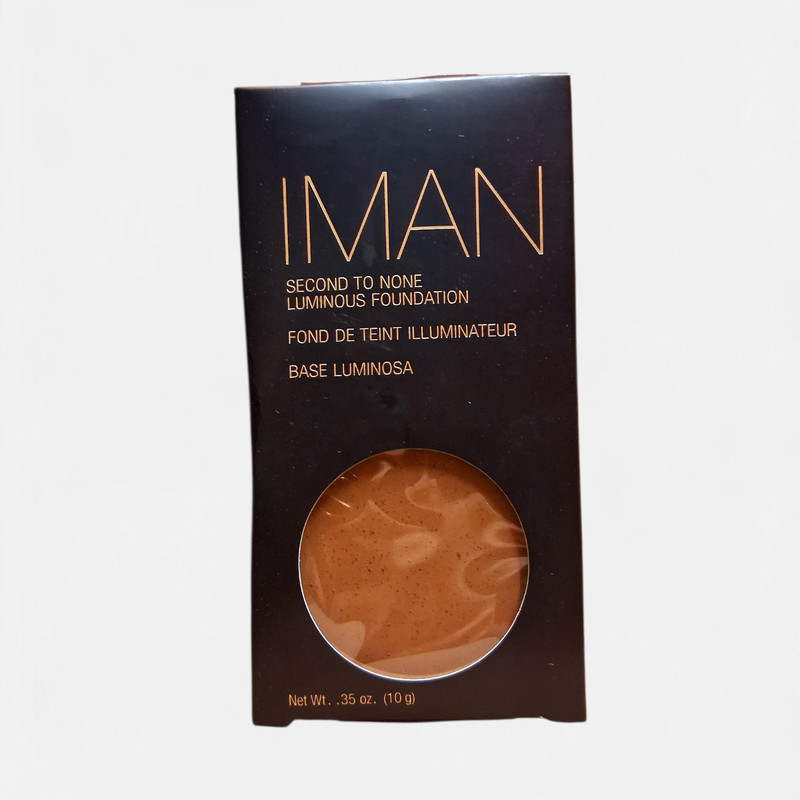 IMAN COSMETICS Second to None Luminous Foundation 0.35 oz Shade Earth 6