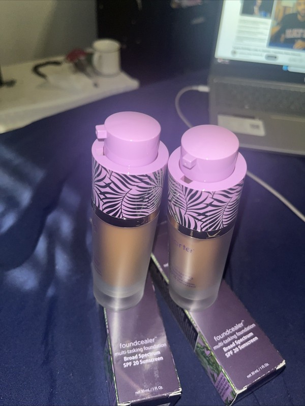 tarte foundcealer skincare foundation SPF 20 48S Tan-deep Sand (a lot of 2)