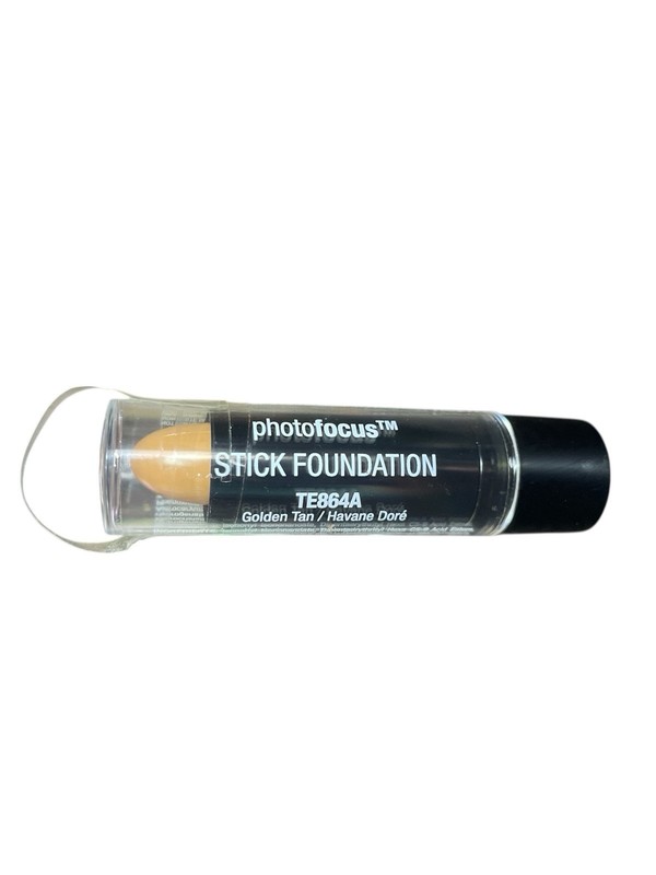 Wet N Wild PhotoFocus Swivel Stick Foundation TE864A Golden Tan Matte Read