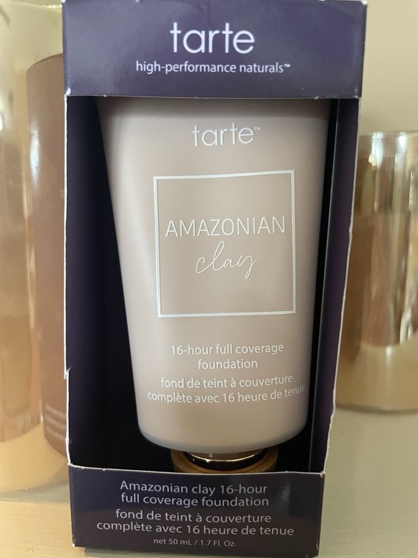 tarte amazonian clay foundation
