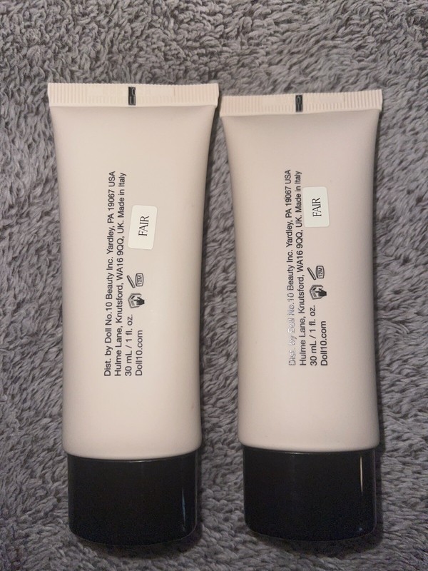 Doll 10 Hydragel Foundation Fair 30 ml 1 oz Each Hydra Gel - Lot of 2 Sealed gallery